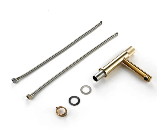 Mitigeur de lavabo – Or brossé PVD