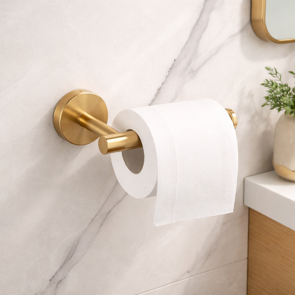 Dérouleur papier Or brossé