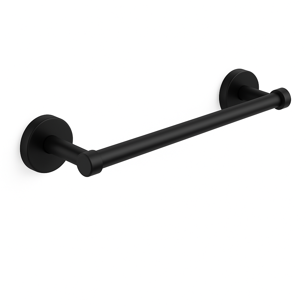 Porte serviettes Noir mat