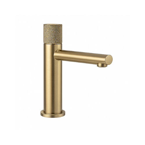 Mitigeur de lavabo – Or brossé PVD