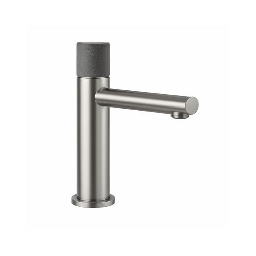 Mitigeur de lavabo – Gris brossé PVD