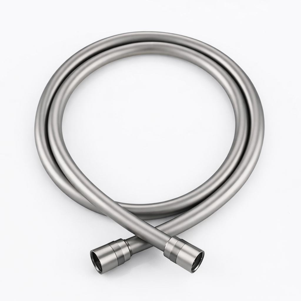 Colonne de douche apparente – Gris brossé PVD