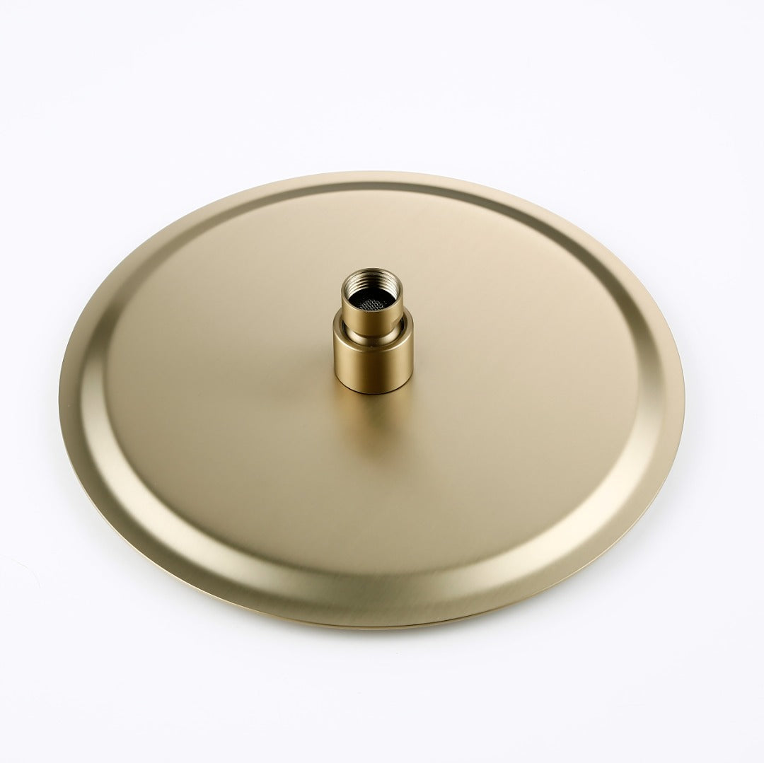 Colonne de douche apparente – Or brossé PVD