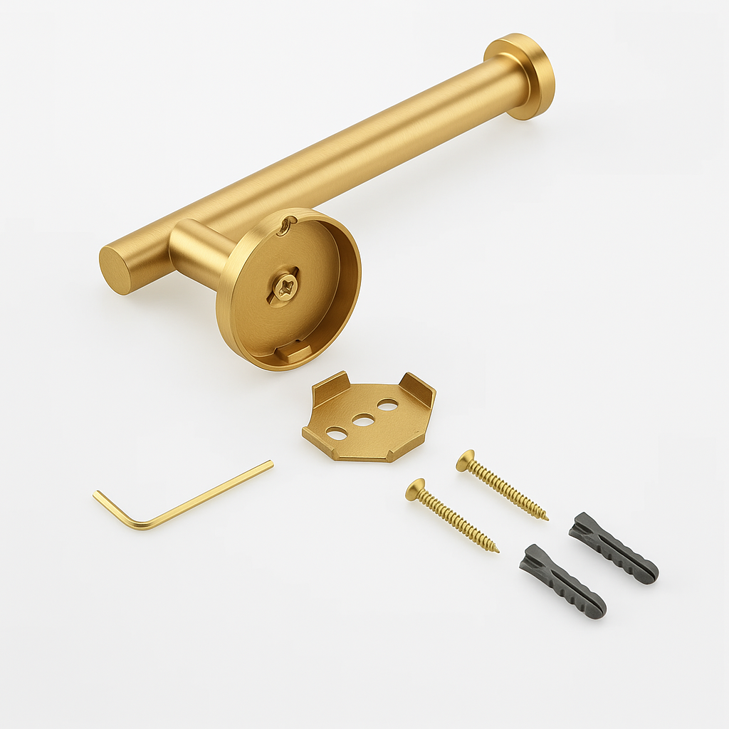 Dérouleur papier Or brossé