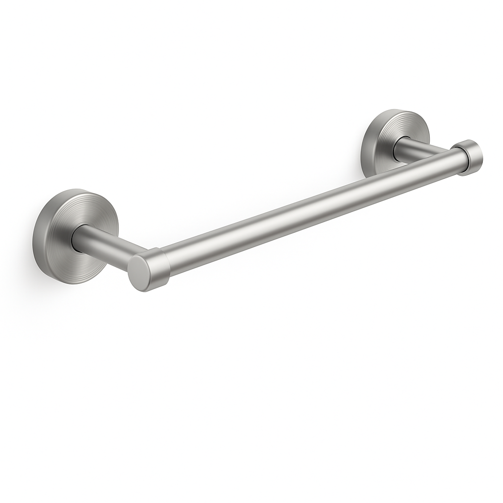 Porte serviettes Gris brossé