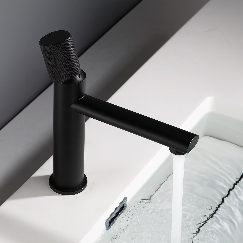 Mitigeur de lavabo – Noir mat PVD